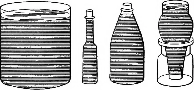 An illustration from Inductive elementary physical science with inexpensive apparatus, and without laboratory equipment, 1897, leaf 107