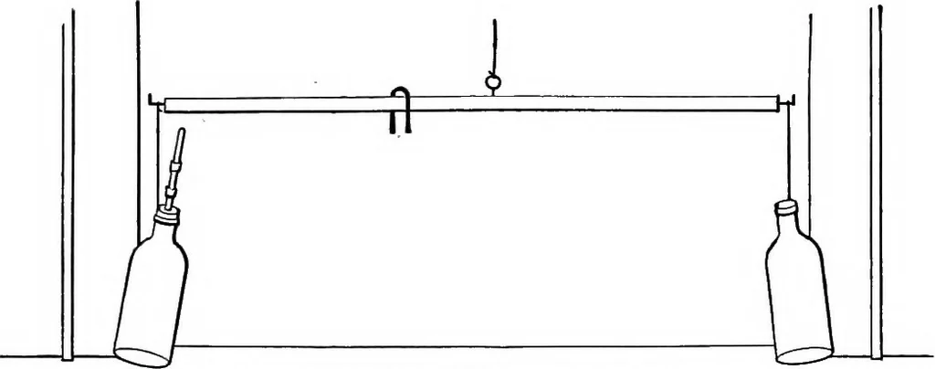 An illustration from Inductive elementary physical science with inexpensive apparatus, and without laboratory equipment, 1897, leaf 116