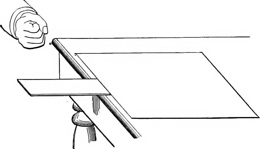 An illustration from Inductive elementary physical science with inexpensive apparatus, and without laboratory equipment, 1897, leaf 117