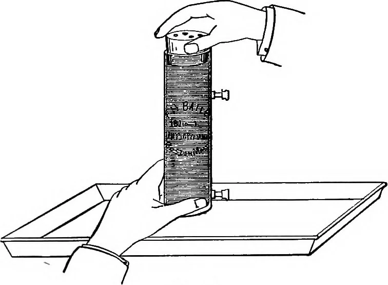 An illustration from Inductive elementary physical science with inexpensive apparatus, and without laboratory equipment, 1897, leaf 48