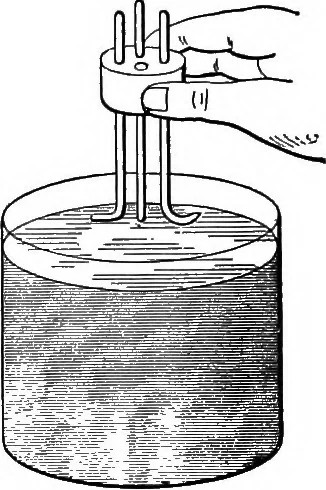 An illustration from Inductive elementary physical science with inexpensive apparatus, and without laboratory equipment, 1897, leaf 53