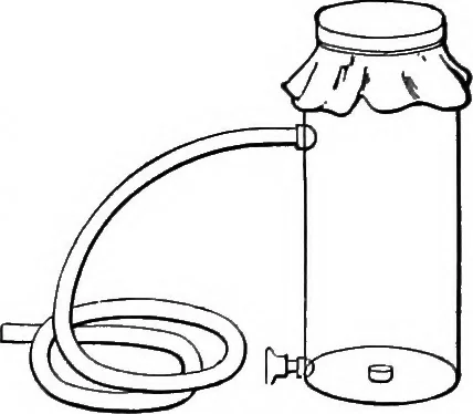 An illustration from Inductive elementary physical science with inexpensive apparatus, and without laboratory equipment, 1897, leaf 67