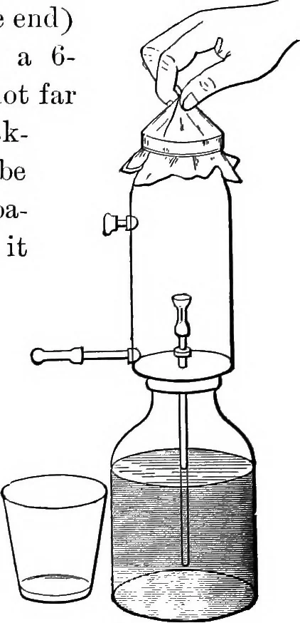 An illustration from Inductive elementary physical science with inexpensive apparatus, and without laboratory equipment, 1897, leaf 69