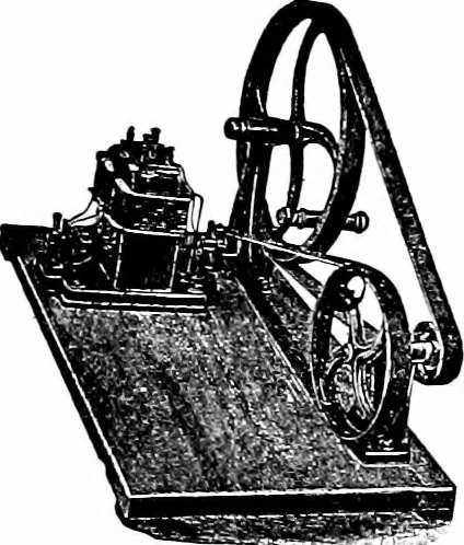 An illustration from Things a boy should know about electricity, 1900, leaf 107