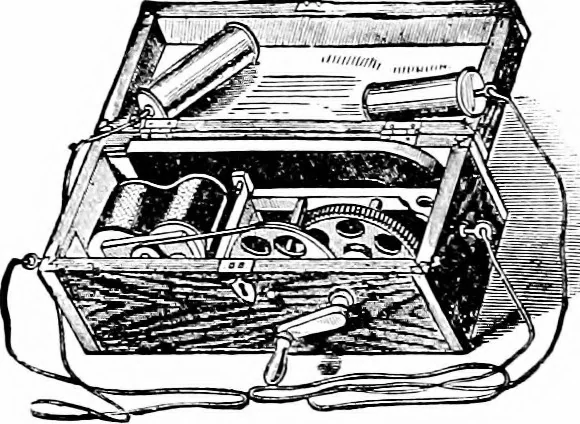 An illustration from Things a boy should know about electricity, 1900, leaf 107