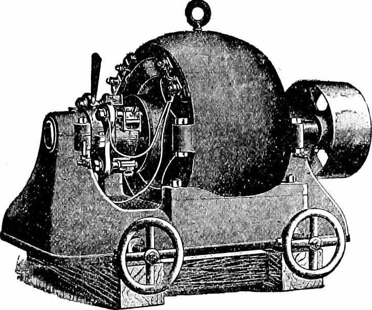 An illustration from Things a boy should know about electricity, 1900, leaf 109