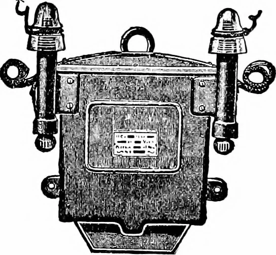 An illustration from Things a boy should know about electricity, 1900, leaf 113