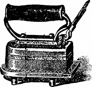 An illustration from Things a boy should know about electricity, 1900, leaf 129