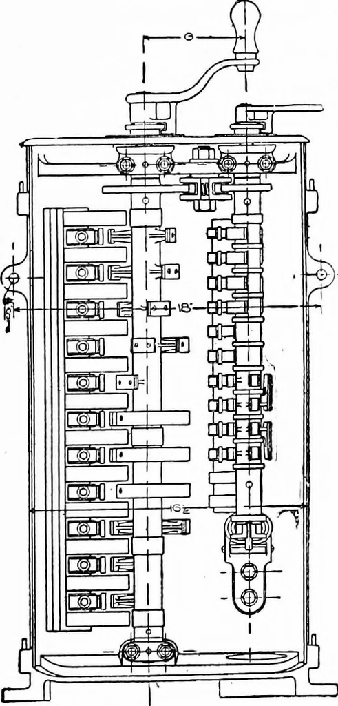 An illustration from Things a boy should know about electricity, 1900, leaf 158