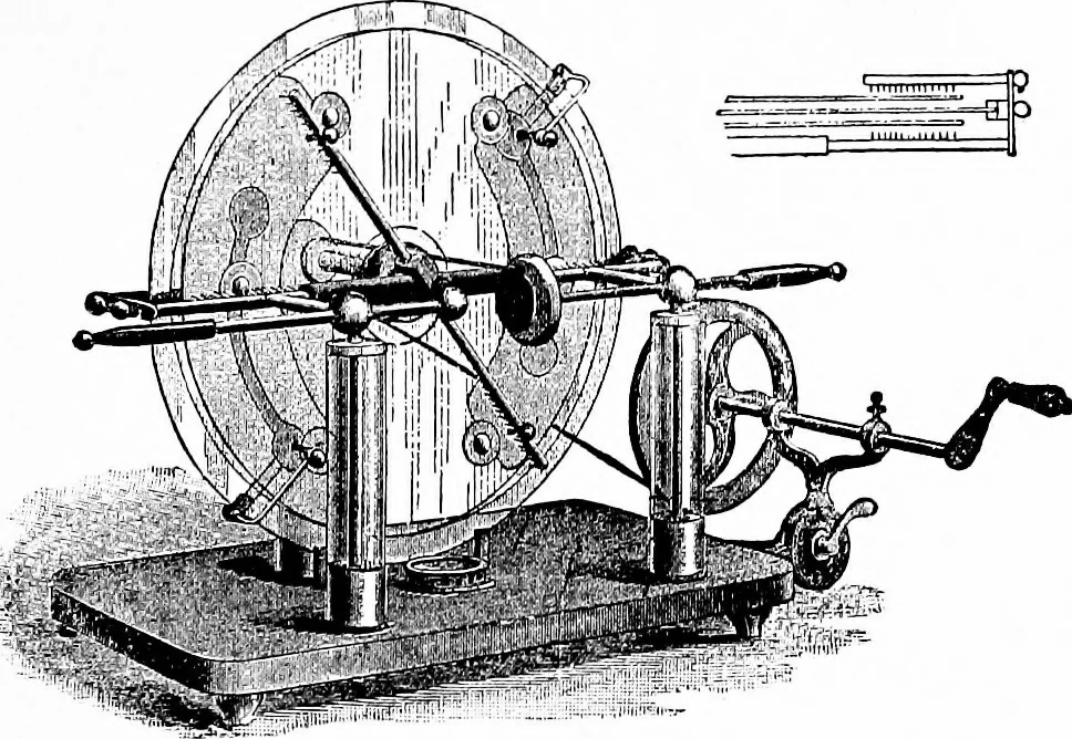 An illustration from Things a boy should know about electricity, 1900, leaf 16