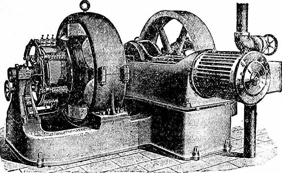 An illustration from Things a boy should know about electricity, 1900, leaf 166