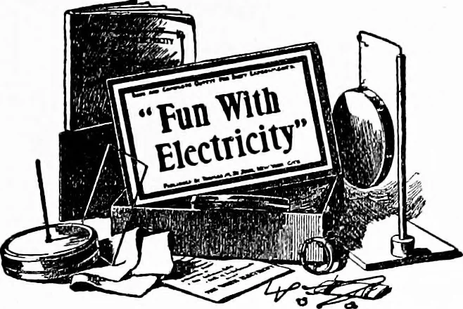 An illustration from Things a boy should know about electricity, 1900, leaf 190