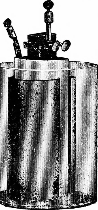 An illustration from Things a boy should know about electricity, 1900, leaf 43