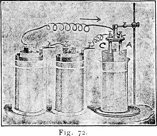 An illustration from Things a boy should know about electricity, 1900, leaf 58