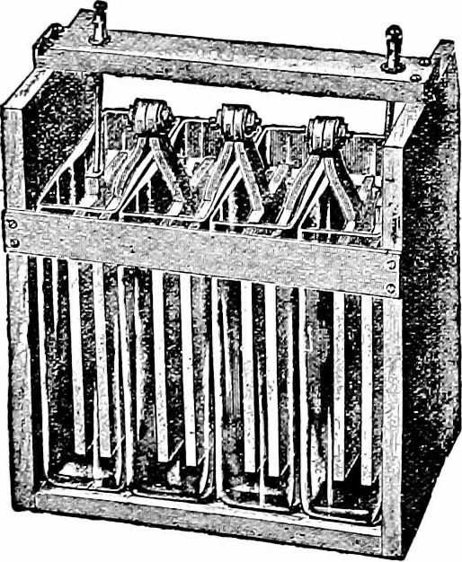 An illustration from Things a boy should know about electricity, 1900, leaf 70