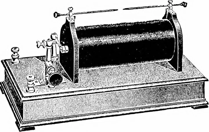 An illustration from Things a boy should know about electricity, 1900, leaf 85