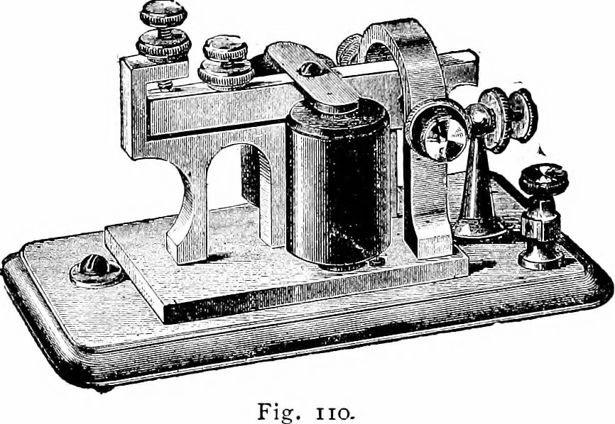 An illustration from Things a boy should know about electricity, 1900, leaf 89
