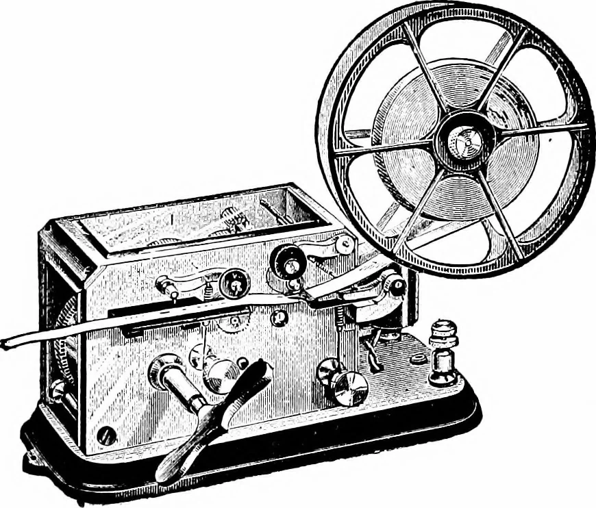 An illustration from Things a boy should know about electricity, 1900, leaf 93