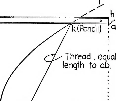 An illustration from Descriptive geometry, 1921, leaf 147