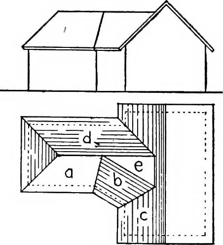 An illustration from Descriptive geometry, 1921, leaf 231