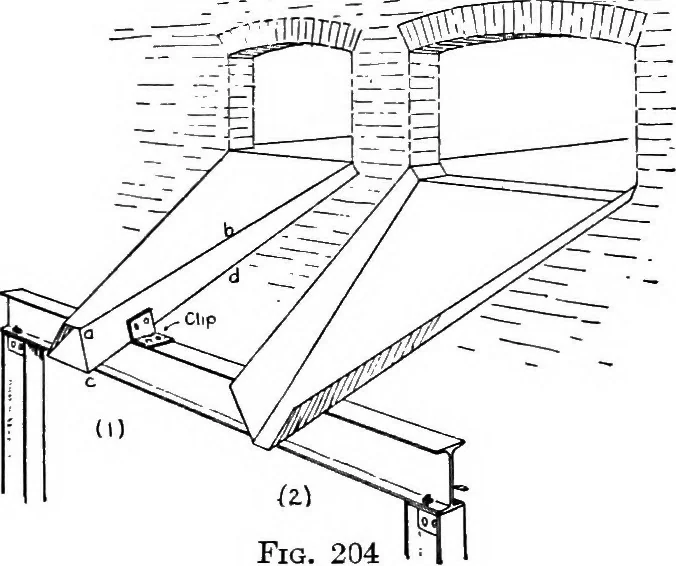 An illustration from Descriptive geometry, 1921, leaf 240