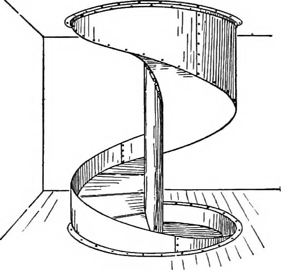 An illustration from Descriptive geometry, 1921, leaf 244