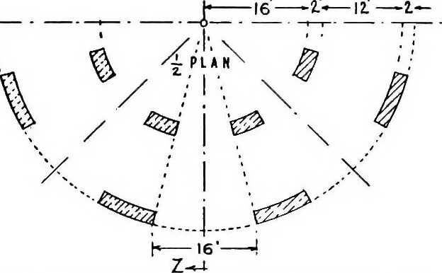 An illustration from Descriptive geometry, 1921, leaf 319