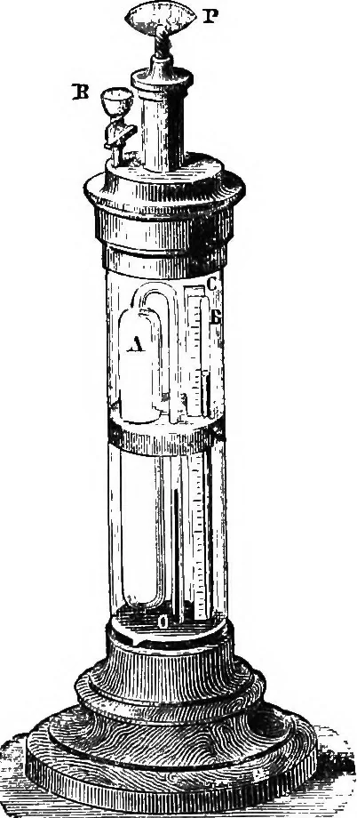 An illustration from Elements of chemical physics, 1860, leaf 139