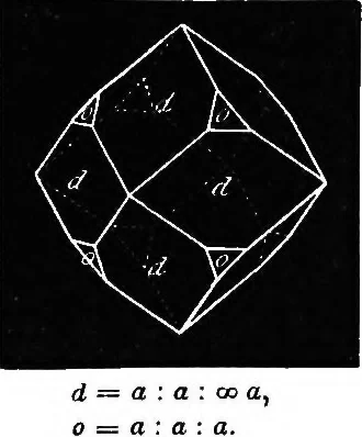 An illustration from Elements of chemical physics, 1860, leaf 155