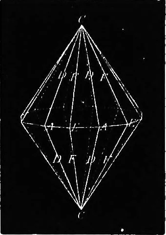 An illustration from Elements of chemical physics, 1860, leaf 174