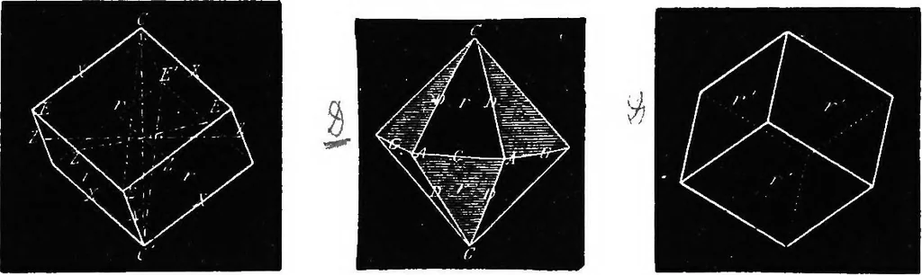 An illustration from Elements of chemical physics, 1860, leaf 174