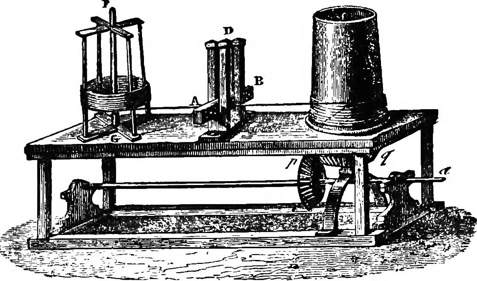 An illustration from Elements of chemical physics, 1860, leaf 231