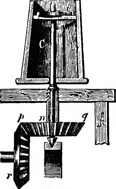 An illustration from Elements of chemical physics, 1860, leaf 231