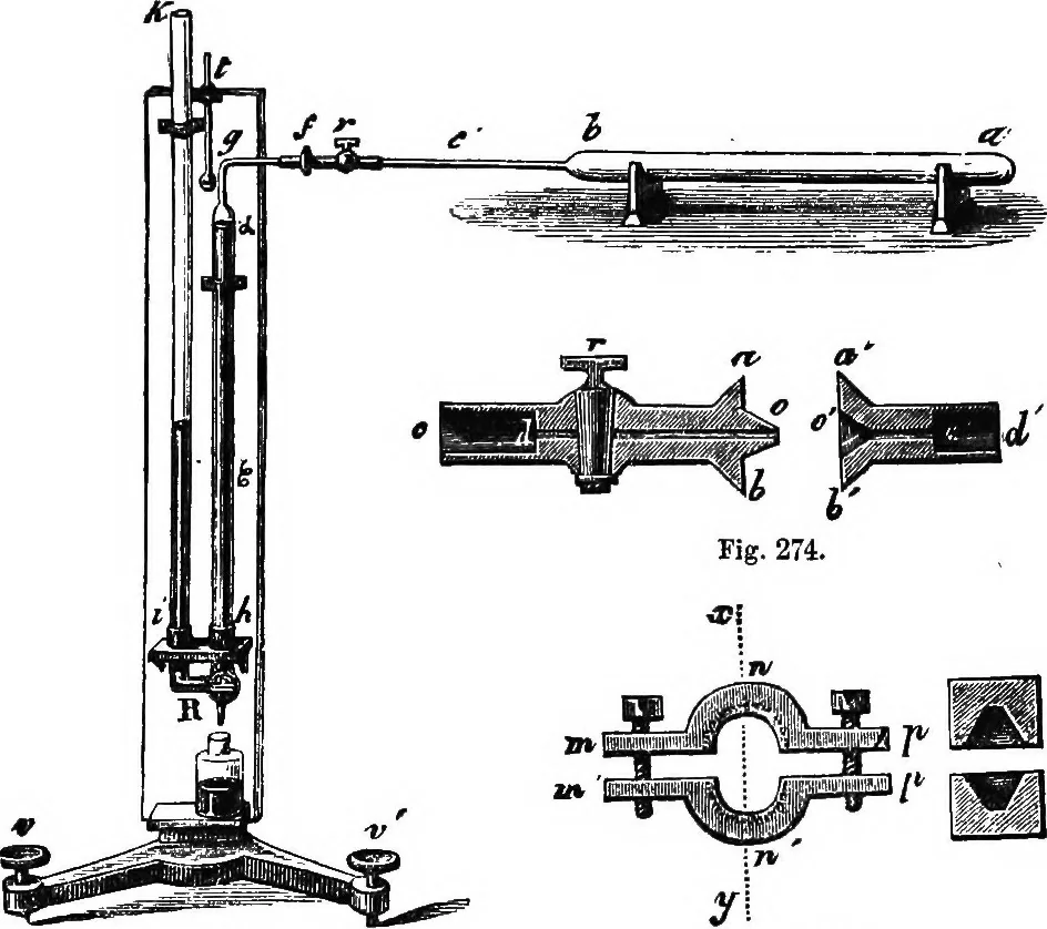 An illustration from Elements of chemical physics, 1860, leaf 334