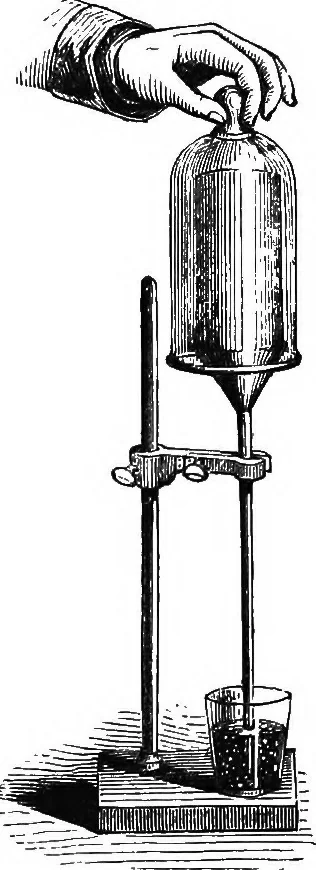 An illustration from Elements of chemical physics, 1860, leaf 448