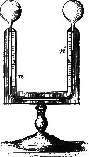 An illustration from Elements of chemical physics, 1860, leaf 481