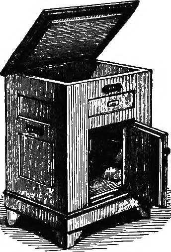 An illustration from Elements of chemical physics, 1860, leaf 568