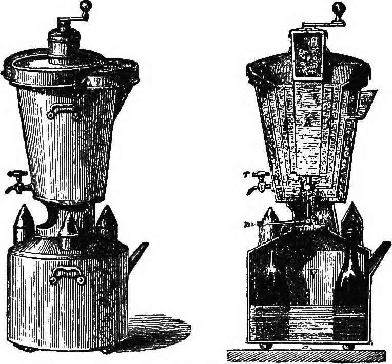 An illustration from Elements of chemical physics, 1860, leaf 582