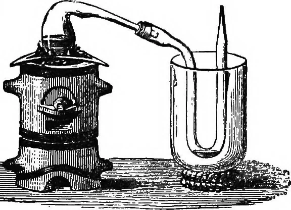 An illustration from Elements of chemical physics, 1860, leaf 618