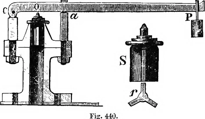 An illustration from Elements of chemical physics, 1860, leaf 645