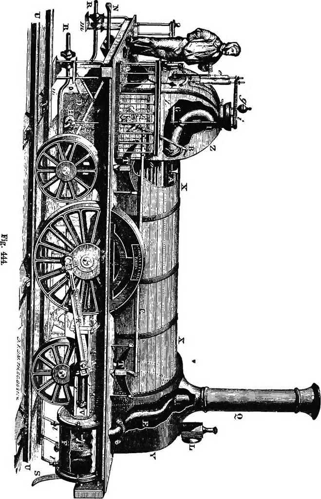 An illustration from Elements of chemical physics, 1860, leaf 654