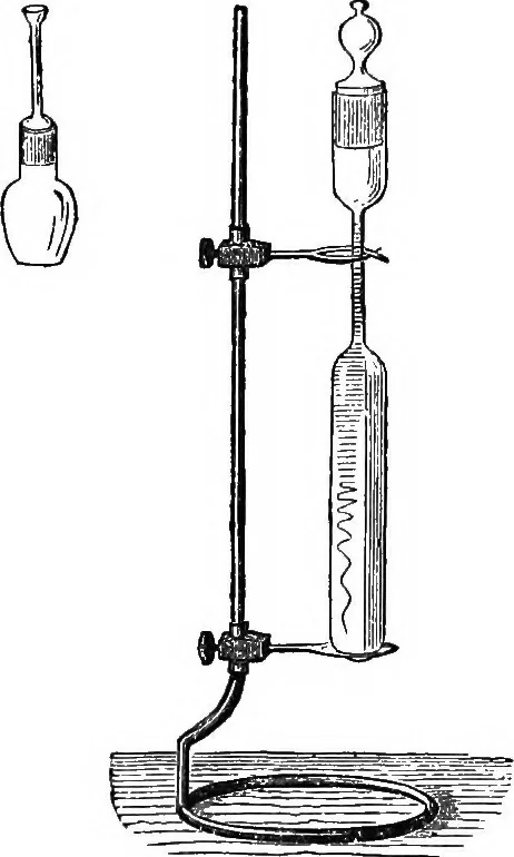 An illustration from Elements of chemical physics, 1860, leaf 691