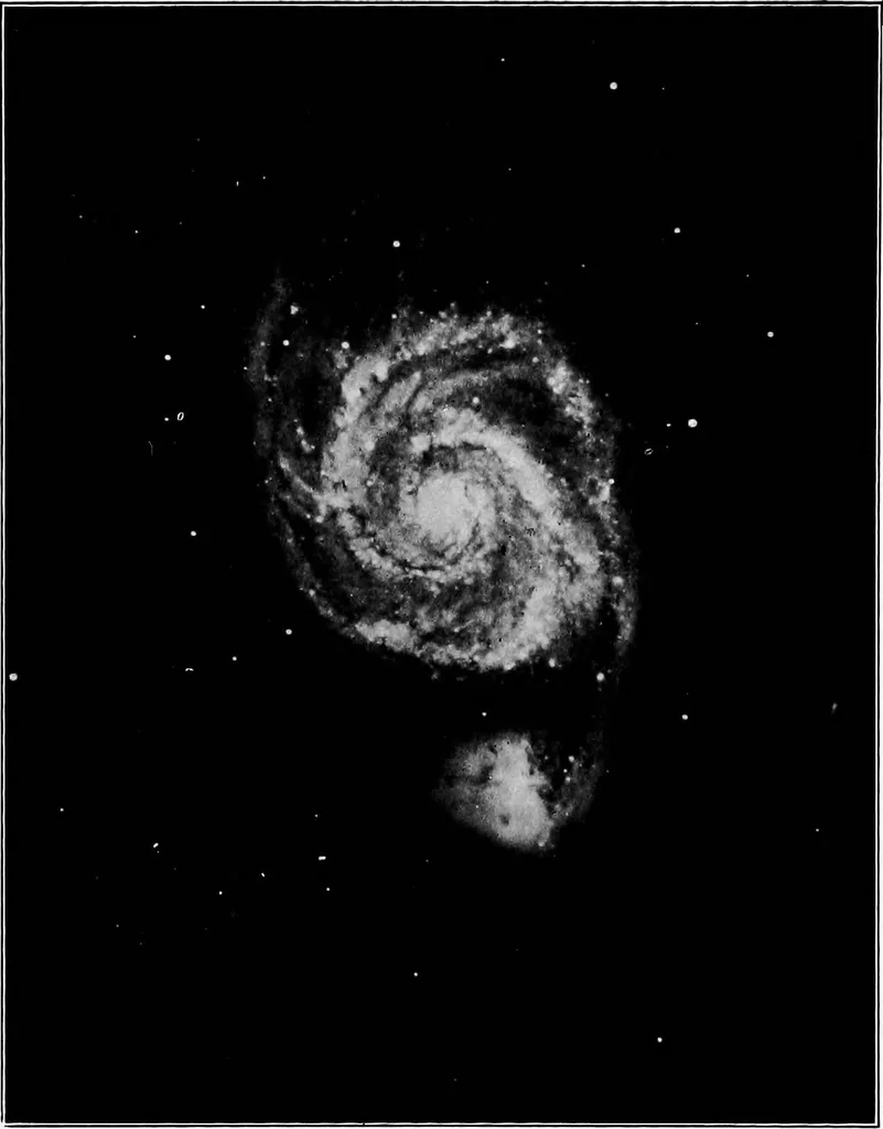 An illustration from The ways of the planets, 1912, leaf 5