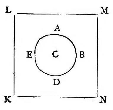 An illustration from Other suns than ours. A series of essays on suns - old, young, and dead, with other science gleanings, two essays on whist and correspondence with Sir John Herschel, 1887, leaf 50