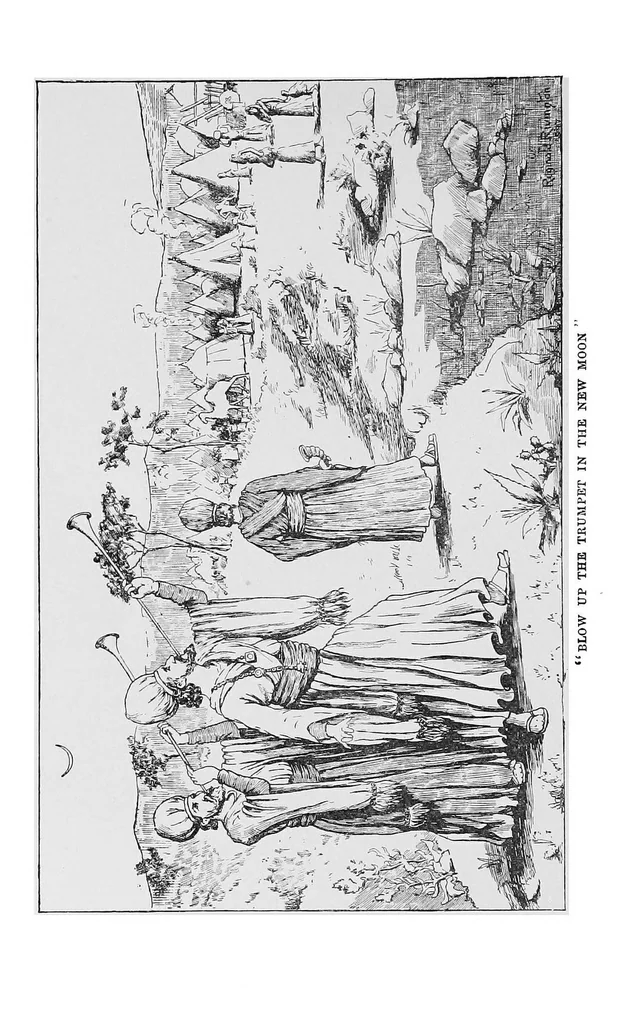 An illustration from The astronomy of the Bible. An elementary commentary on the astronomical references of Holy Scripture, 1909, leaf 293
