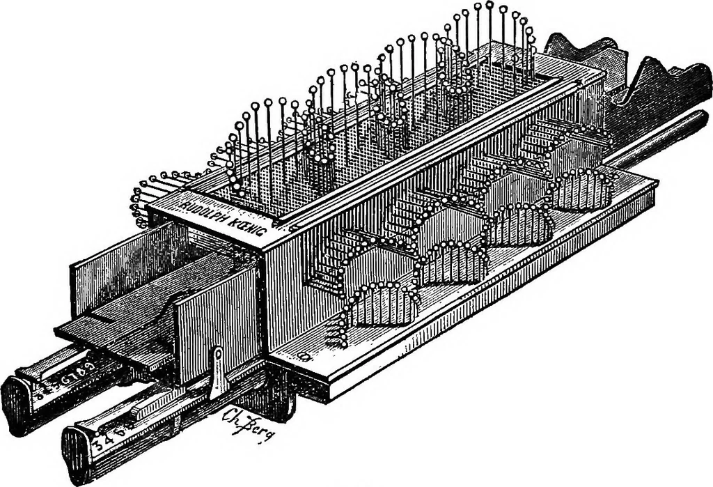 An illustration from A laboratory course in experimental physics, 1896, leaf 127