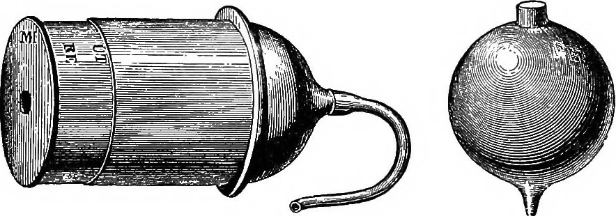 An illustration from A laboratory course in experimental physics, 1896, leaf 130