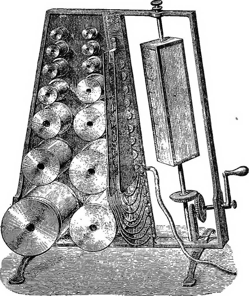 An illustration from A laboratory course in experimental physics, 1896, leaf 138