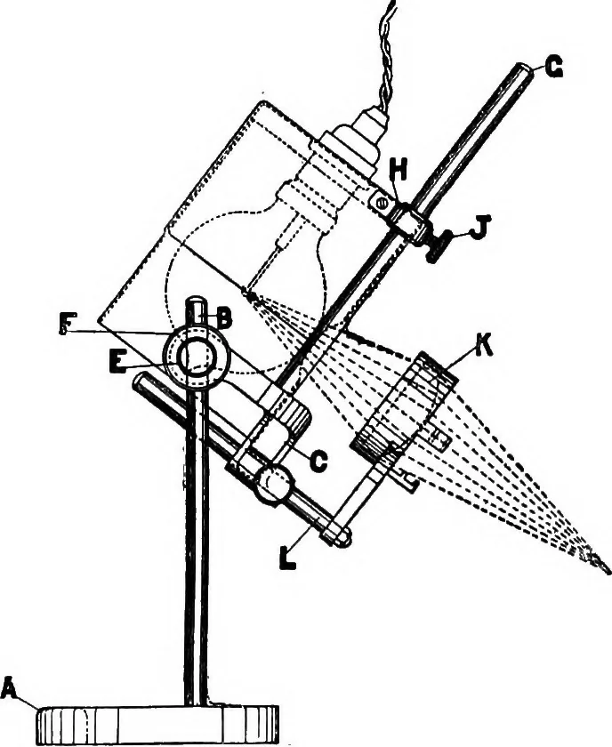 An illustration from The microscope; a simple handbook, 1921, leaf 42