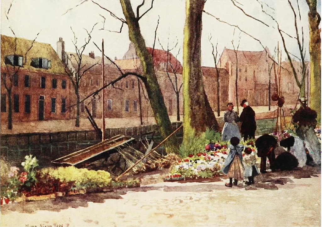 An illustration from Dutch bulbs and gardens, 1909, leaf 197